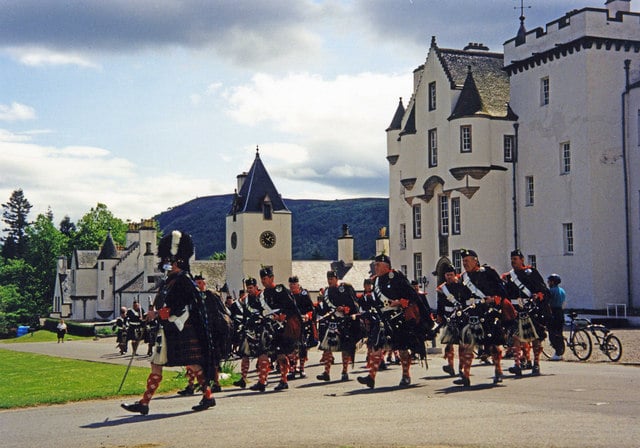 BLAIR CASTLE -BLAIR ATHOLL SCOZIA -FULVIA TOUR