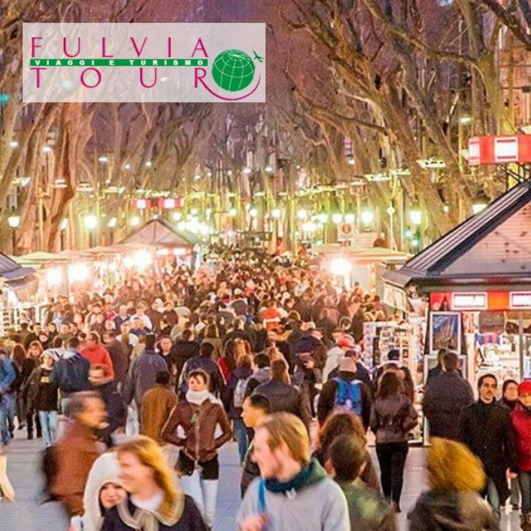 CAPODANNO A BARCELLONA PASSEGGIATA SULLA RAMBLA FULVIA TOUR 