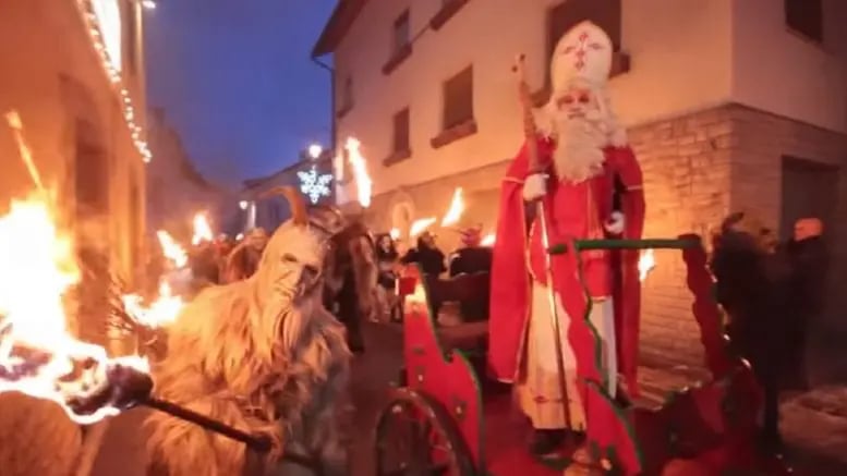 i Krampus e s nicolo sfilata - CAM VIAGGI