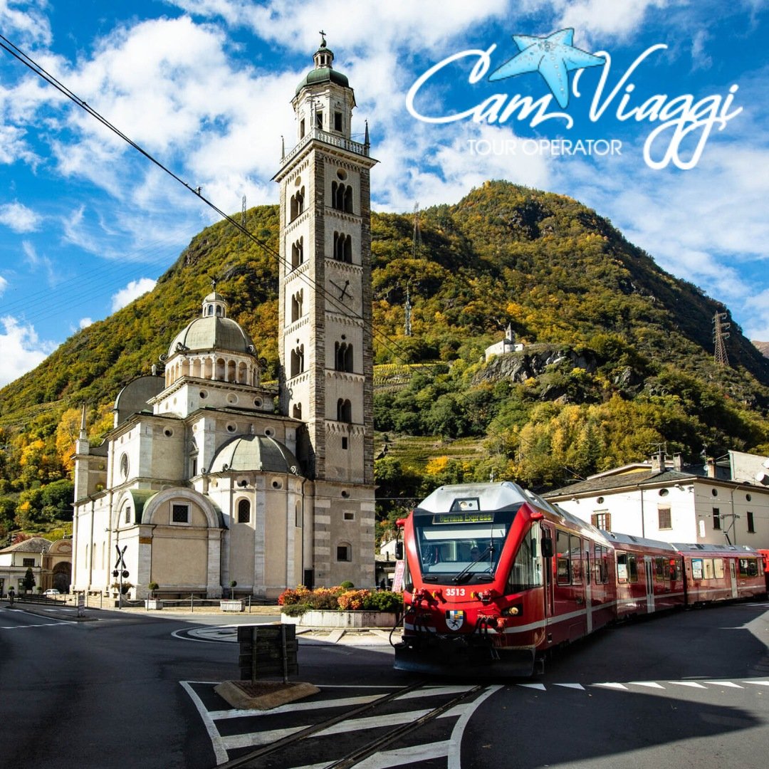 TIRANO SANTUARIO DELLA MADONNA E   IL BERNINA EXPRESS CAM VIAGGI