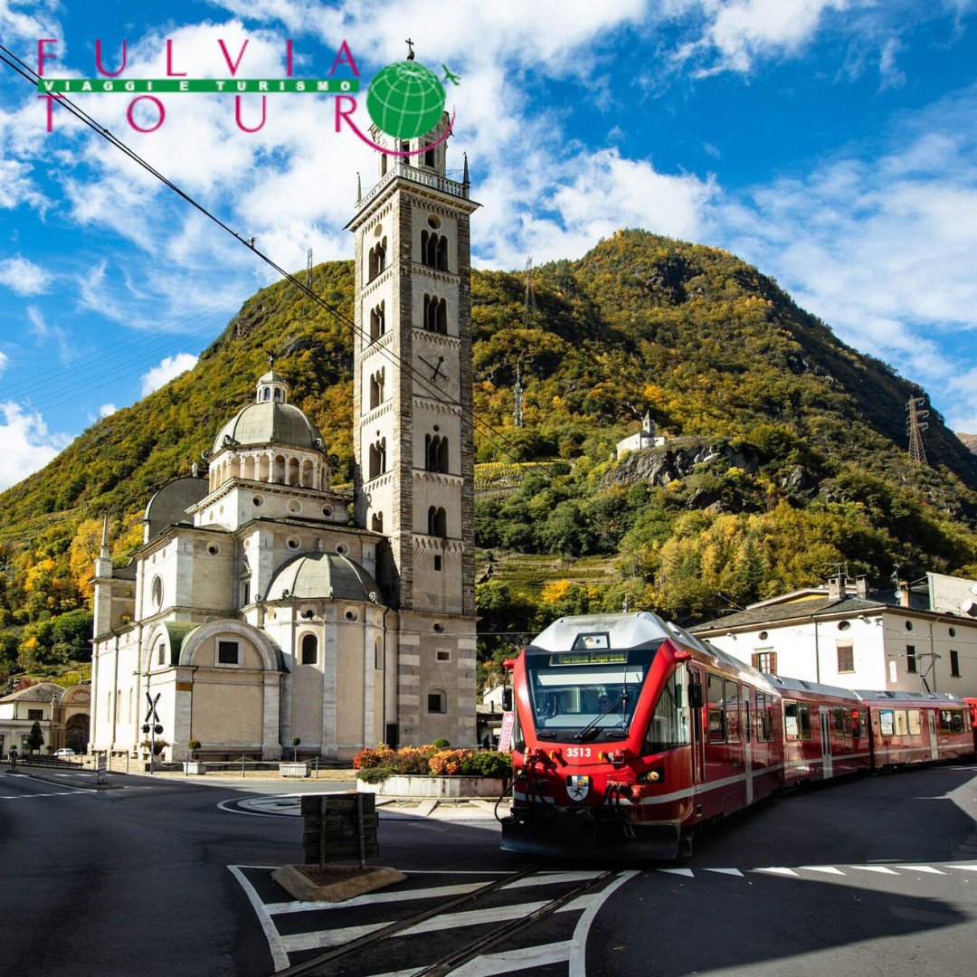 TRENINO ROSSO DEL BERNINA E LAGO D'ISEO - partenza da TIRANO