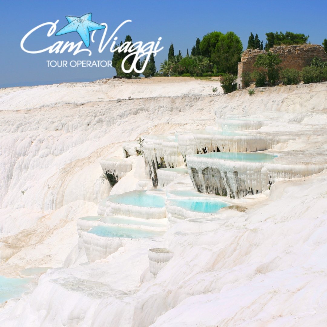 TURCHIA  PAMMUKALE CASCATE   CAM VIAGGI