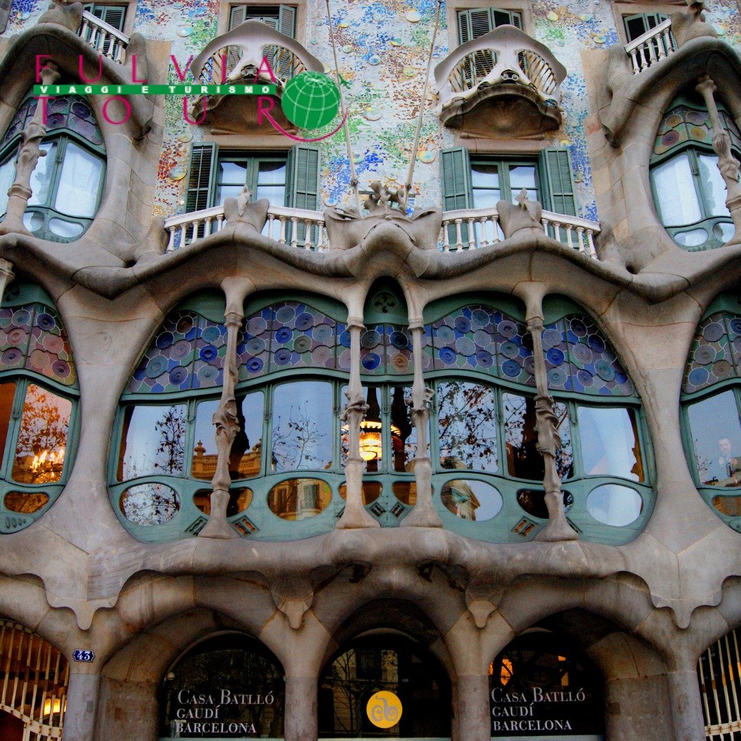 Barcellona Casa Batlò Gaudì - FULVIA TOUR