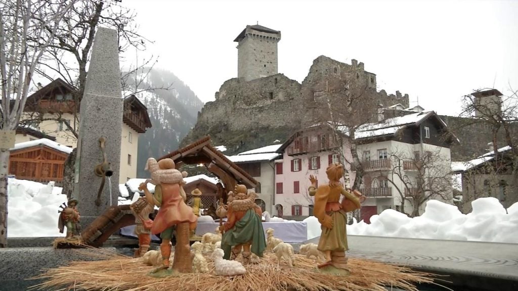 ossana-castel san michele e i presepi TRENTO E OSSANA CAM VIAGGI